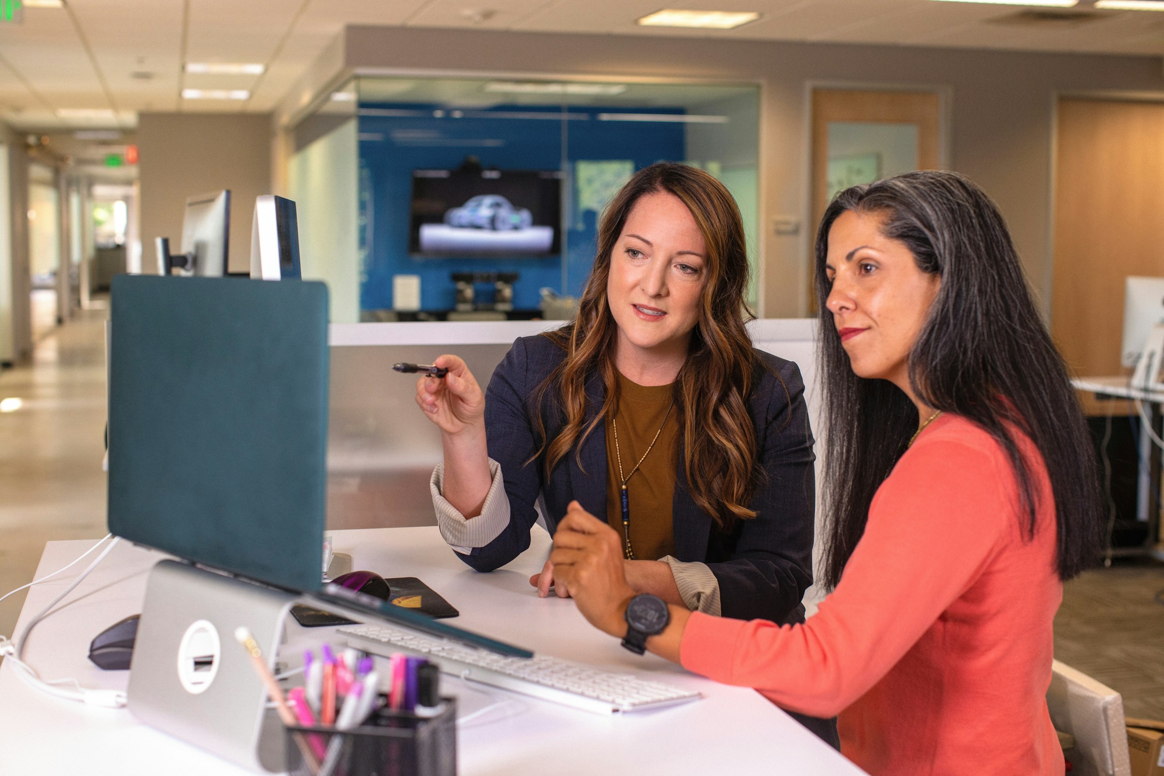 women in an office - Hiring Process in the Middle East