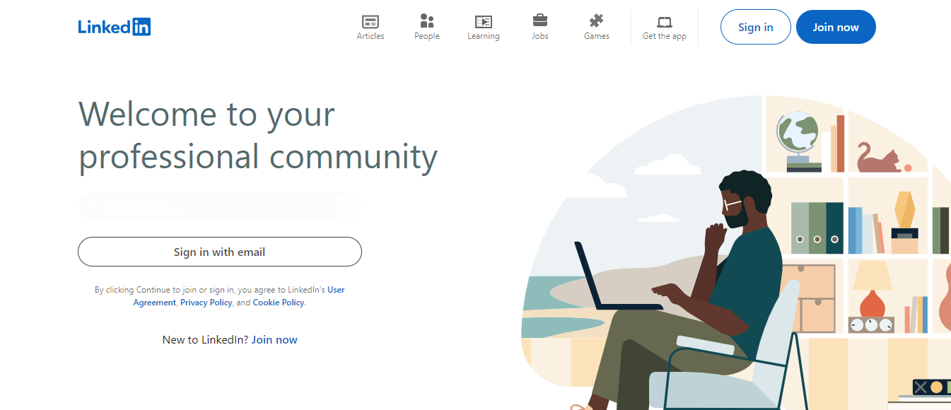 linkedin - Best Job Sites in Saudi Arabia