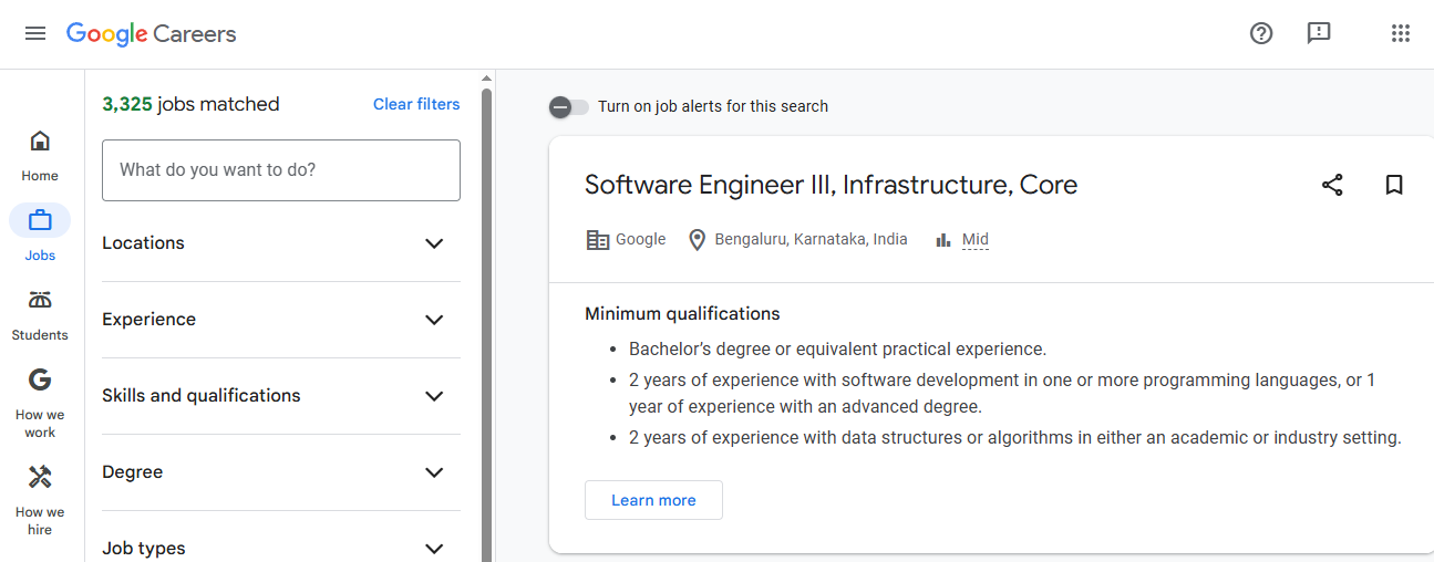 google jobs - Best Job Sites in Saudi Arabia
