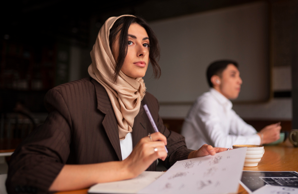woman thinking - Saudisation