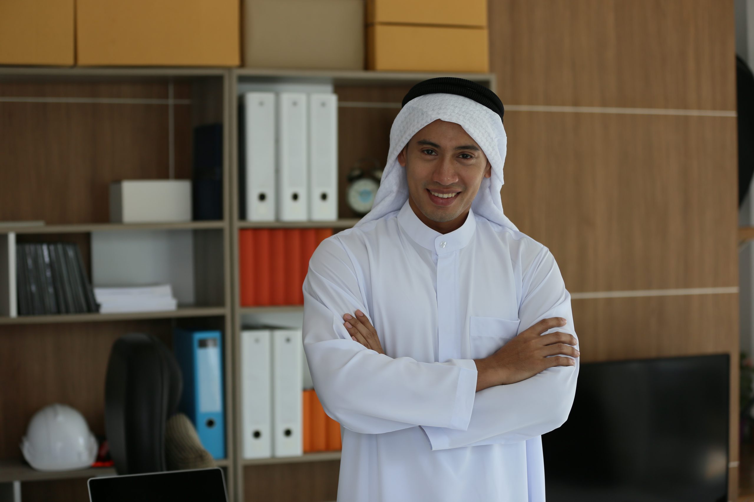saudi man smiling - National Holidays in Saudi Arabia