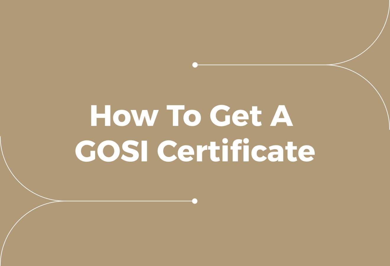 How To Get A GOSI Certificate For Your Business & Employees
