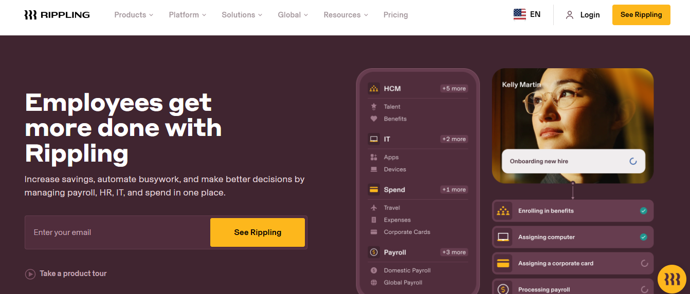 rippling - Deel Alternatives