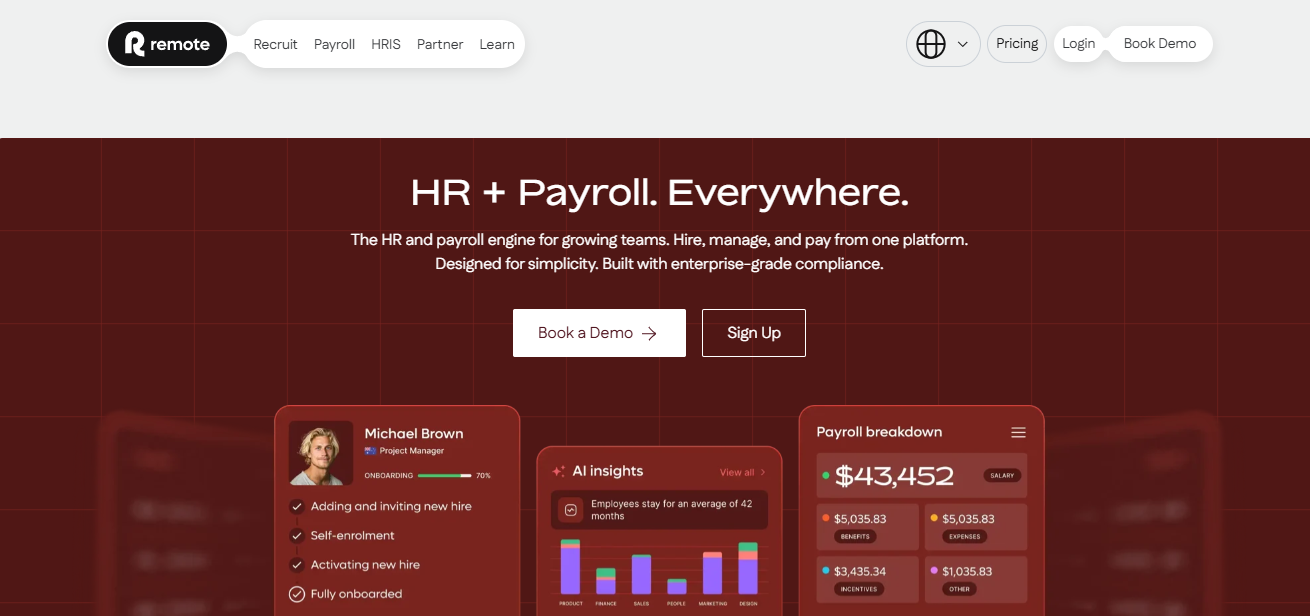 remote - Best Employer of Record Companies