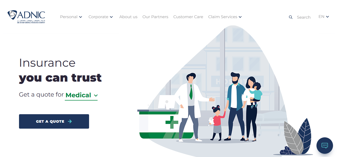 ADNIC - Medical Insurance Companies In the UAE