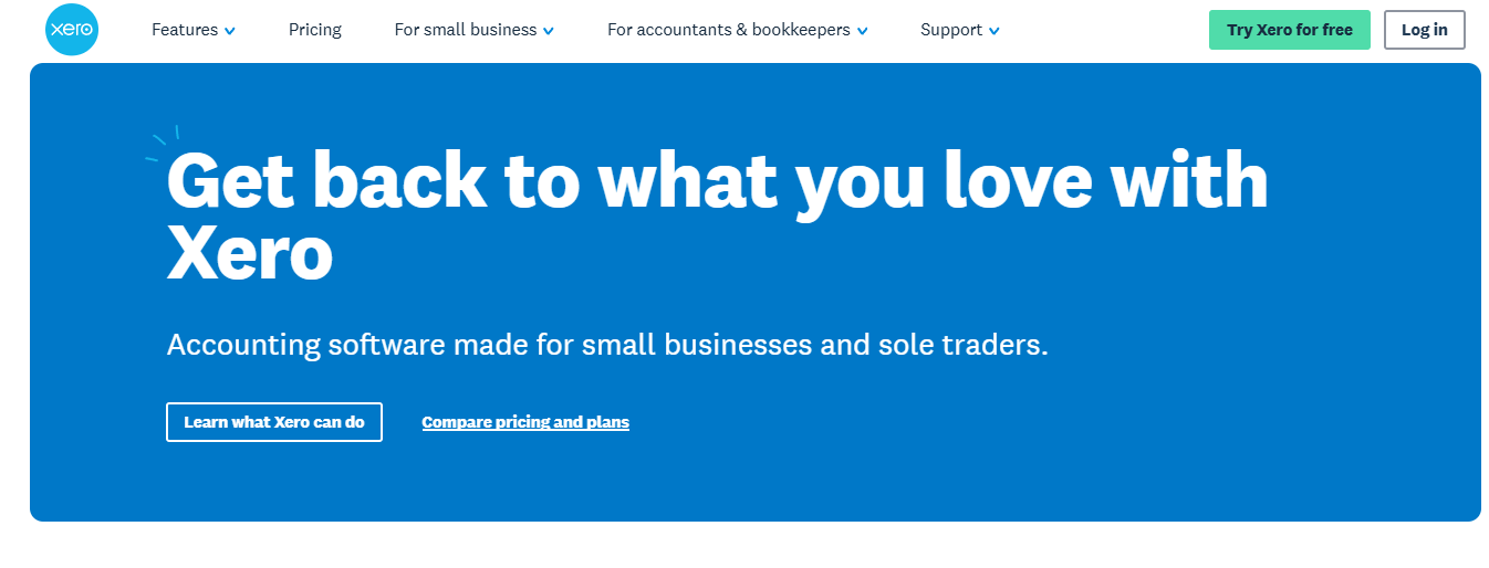 xero - Best Accounting Software In the UAE