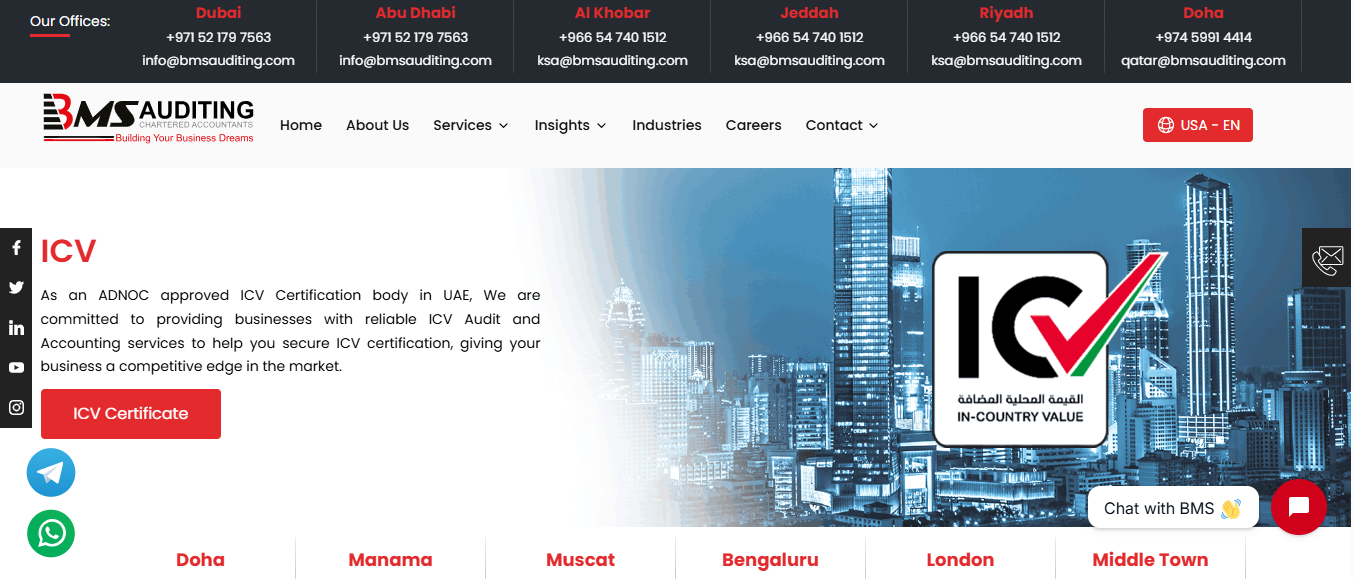 bms - Top Accounting Firms in UAE