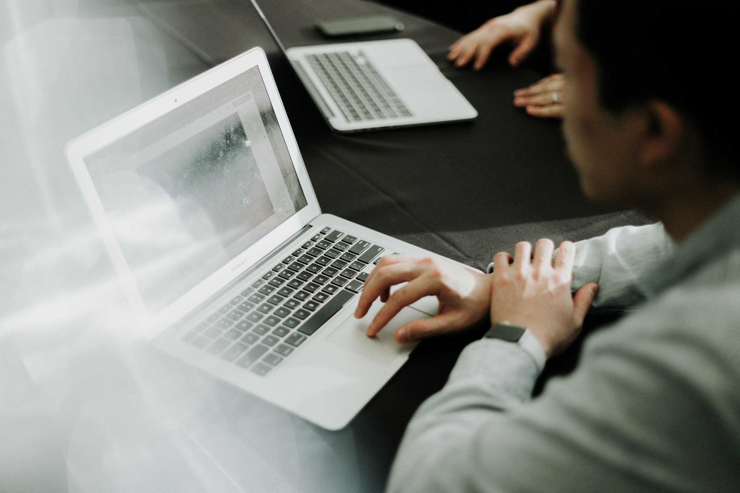 Person Working - AI Candidate Screening