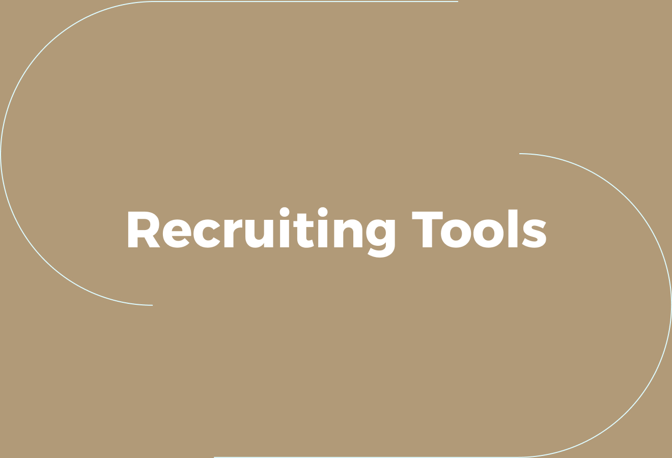 Recruiting Tools Commonly Used