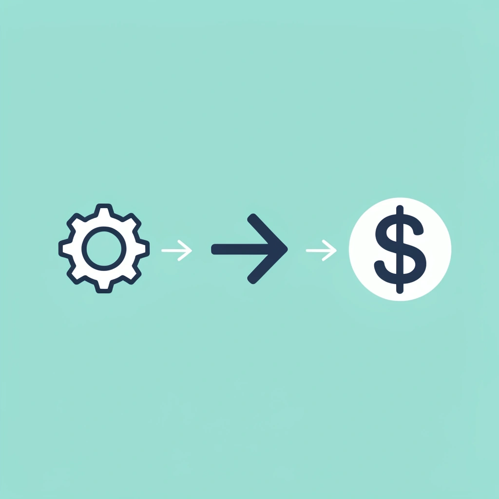 Three-step flow showing tax change → manual recalculation → system breakdown - Egypt Income Tax Rates