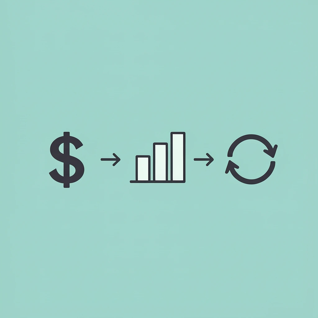 Three-step process showing income projection, tax tracking, and year-round adjustments for Egypt income tax calculation - Egypt Income Tax Rates