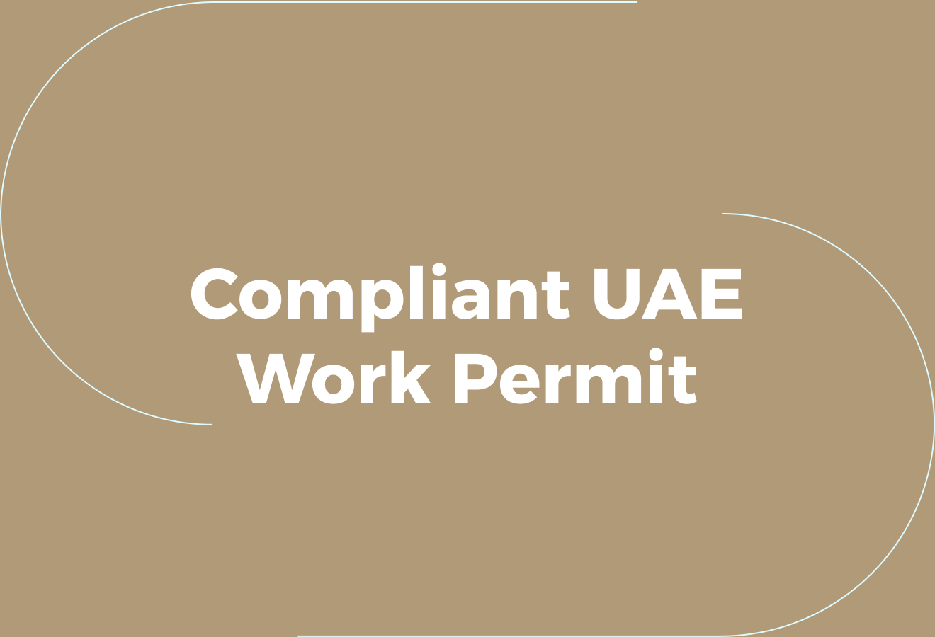 What a Compliant UAE Work Permit Process Looks Like