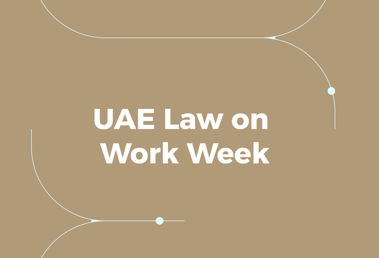 What UAE Law Actually Says About the Work Week